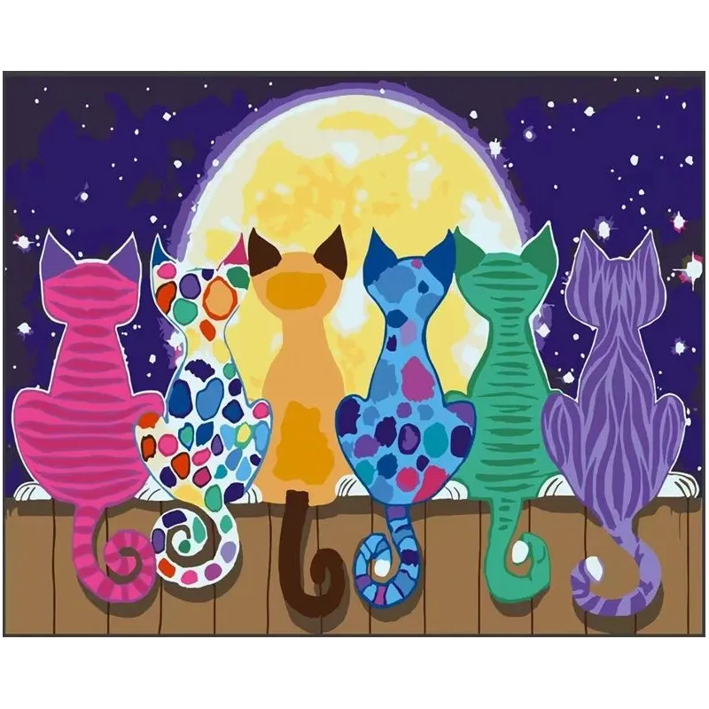 Toy painting by numbers 40x50 80919