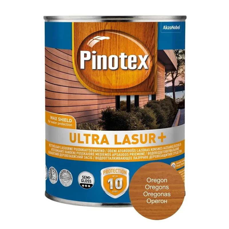 Koksnes impregnētājs Pinotex Ultra Lasur+oregon sp.1l