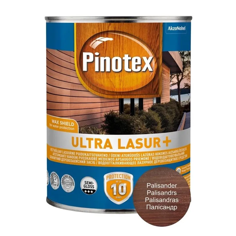 Aizsarglīdz kok pinotex ultra+ mahog 10l