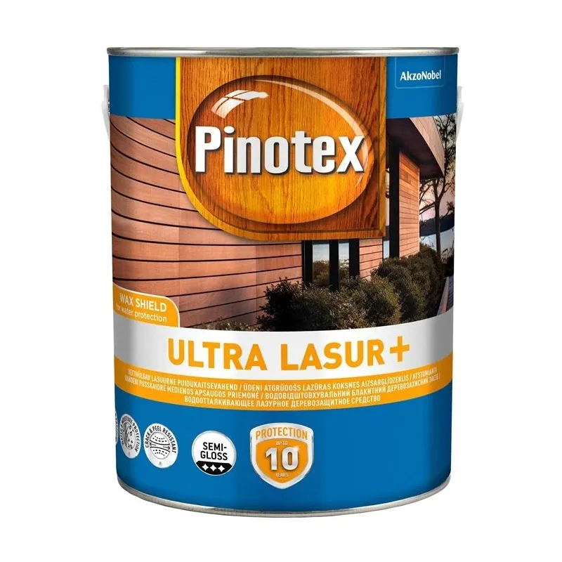 Koksnes impregnants Pinotex Ultra Lasur+ CRL. 3 l