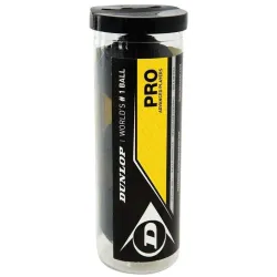 Dunlop 700110 Squashball PRO Tube 3pcs