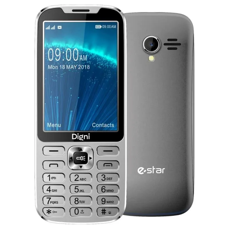 Mobilais telefons Estar Digni Call 4G. 64 MB. sudraba
