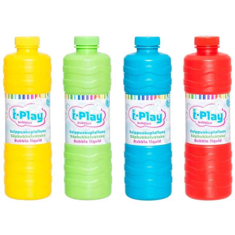 Ziepju burbuļu šķidrums 1l