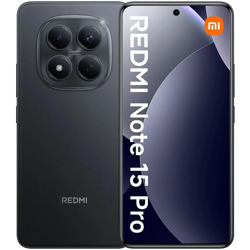 Telefons redmi note 15 pro 8-256gb melns