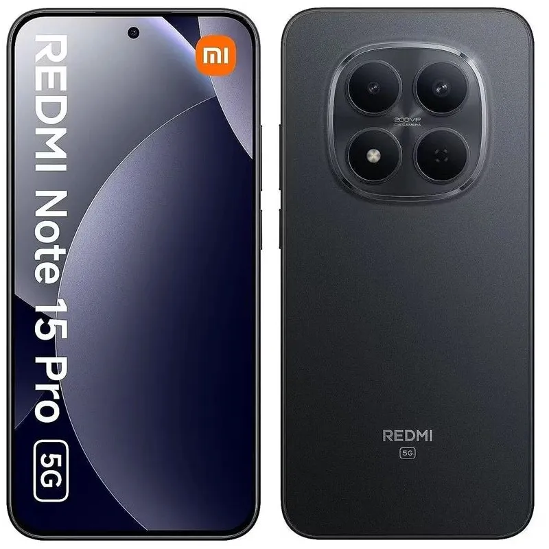 Telefons redmi note 15 pro 8-256gb melns