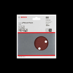 Slīppapīrs,kokam,PEX D 150mm,K80,5 gab.