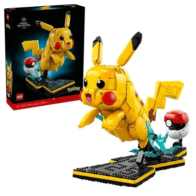 Konstr kompl pikachu and poké ball