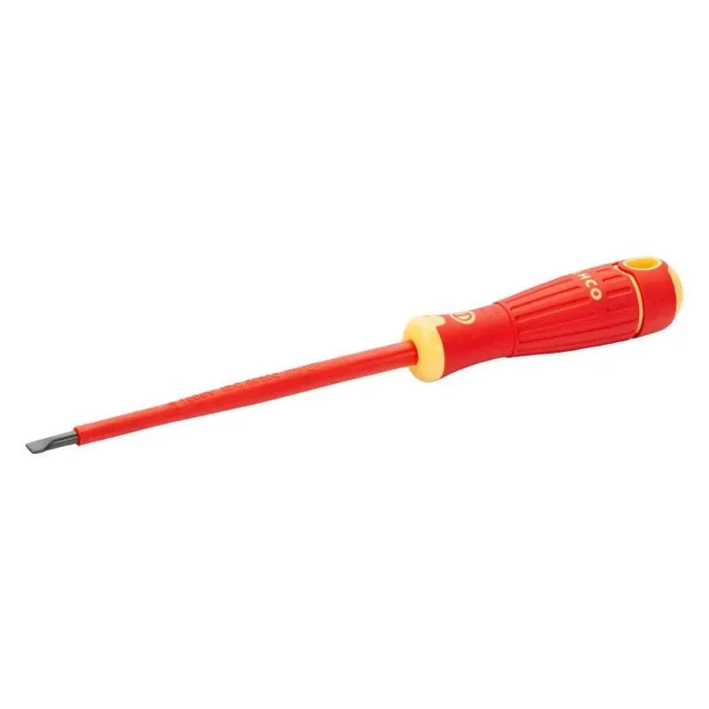 Izolēts plakans skrūvgriezis Bahco SL4 x 100 mm
