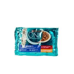 Konservi kaķiem one liellop.senior 4x85g
