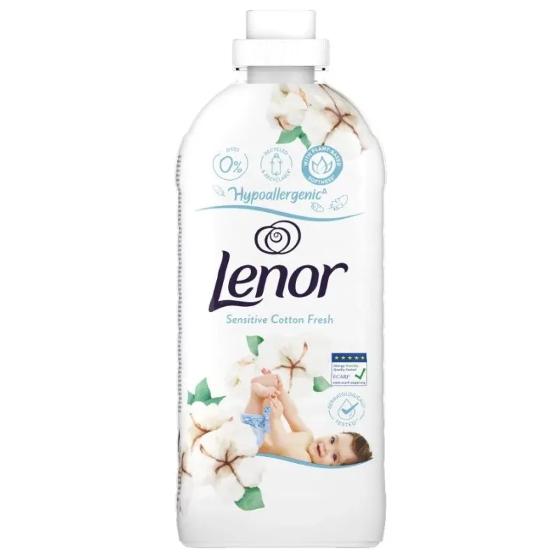 Veļas mīkstinātājs Lenor Sensitive Cotton Fresh 1200ml