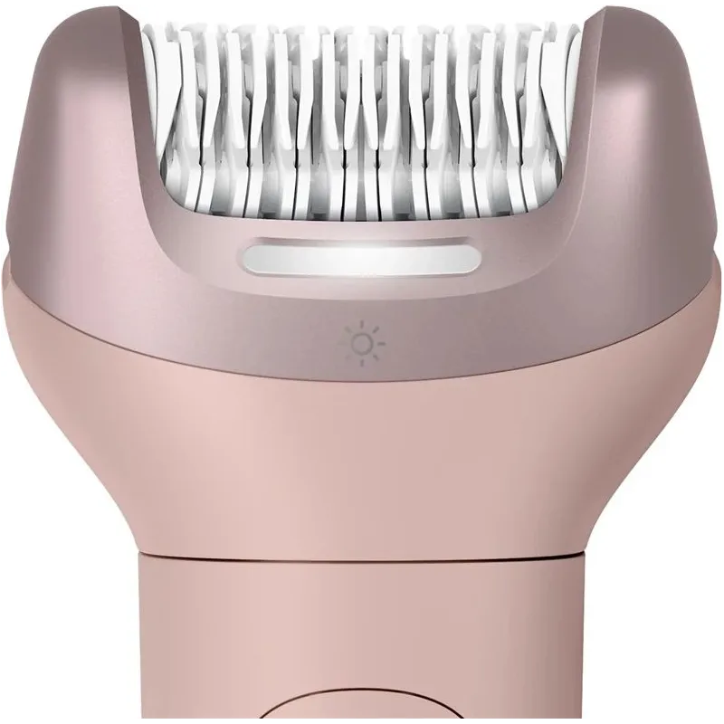 Epilators Philips Series 9000 BRE718-00. rozā krās.