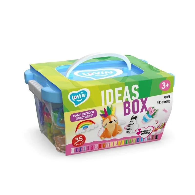 Plastilinas Lovin Ideas Box ETC70108