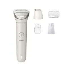 Moteriškas skustuvas Philips 8000 BRL147. baltas