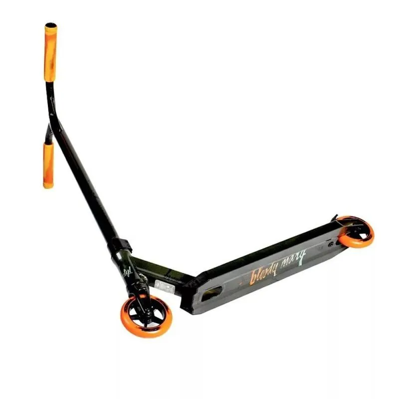 Triku skrejritenis Versatyl Bloody Mary V2 Pro Scooter, melni oranžs