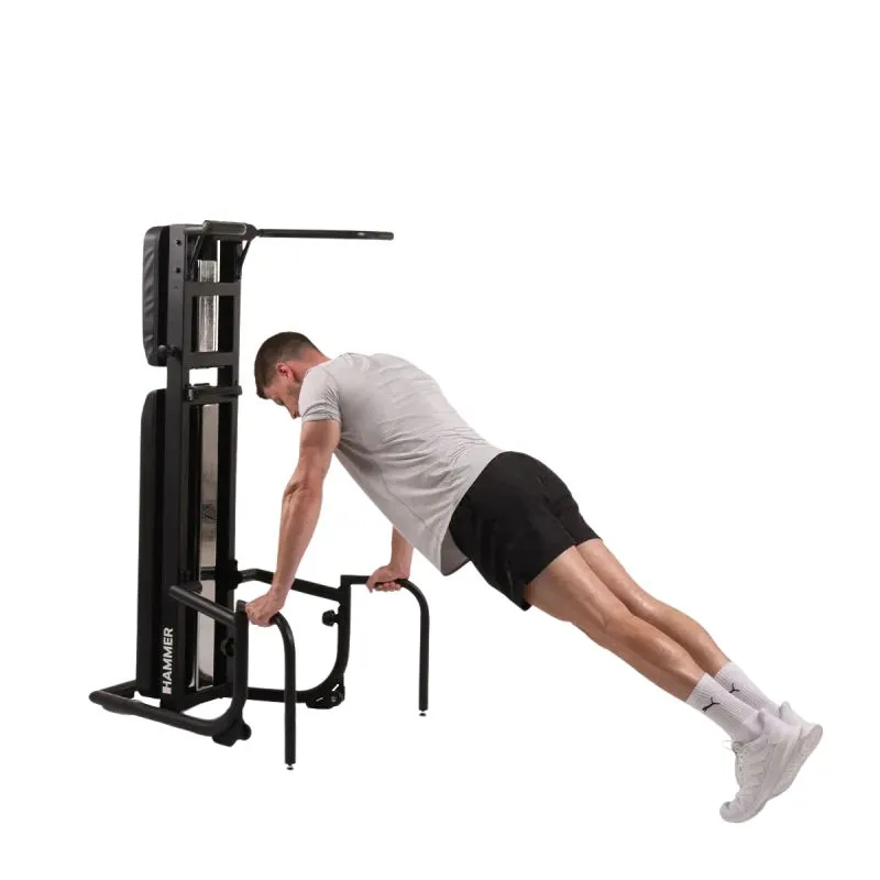Zoda pievilkšanas-vingrojumu sols HAMMER Bench Pullup & Dip