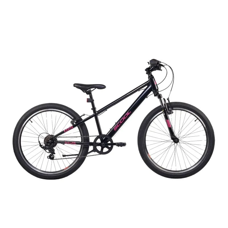 Bērnu velosipēds S'COOL Xroc, 24 Oxid-Rozā