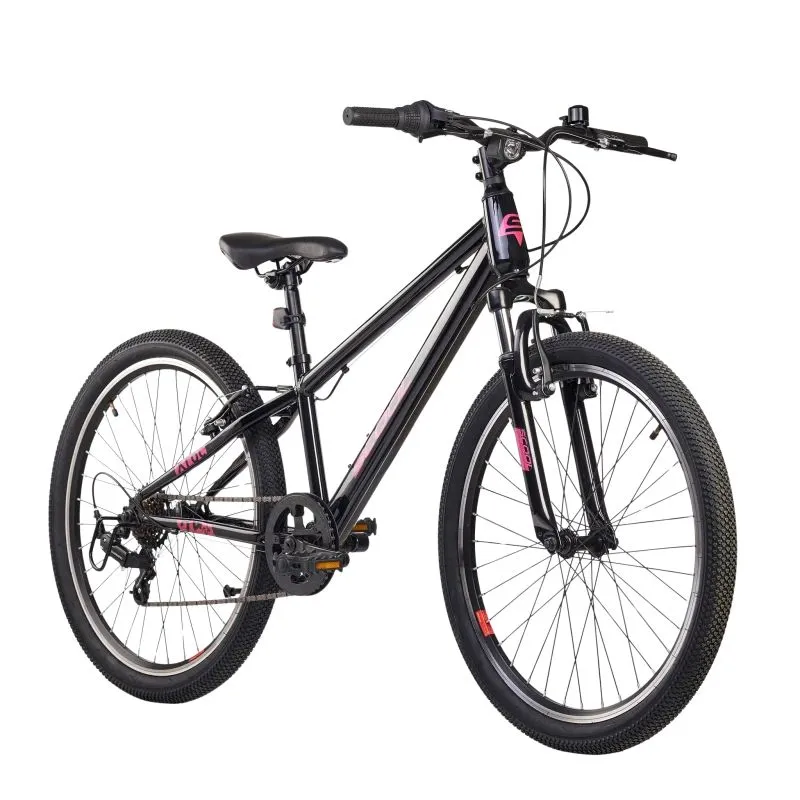 Bērnu velosipēds S'COOL Xroc, 24 Oxid-Rozā