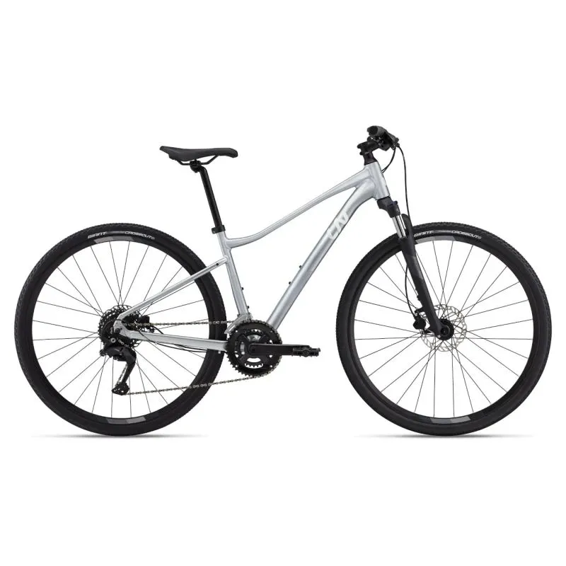 Sieviešu velosipēds LIV Rove 3, Sudrabains ,M,