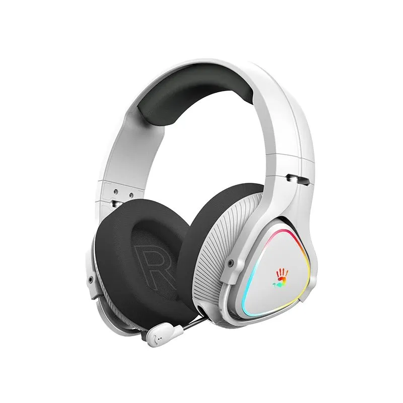 A4Tech 47752 Bloody MR710 RGB Gaming Wireless Headset, Grey