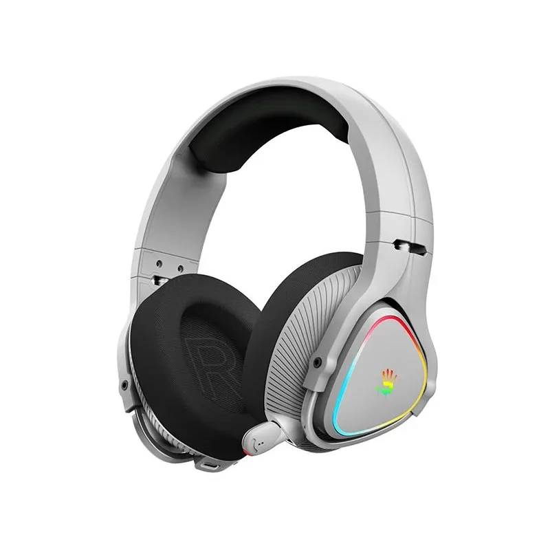 A4Tech 47752 Bloody MR710 RGB Gaming Wireless Headset, Grey