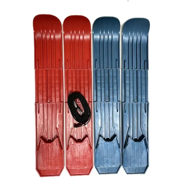 Slēpes UNIPLAST Junior, ar siksnām bērniem, 56 cm, mix
