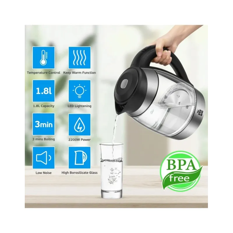 ForMe FKG-458 Cordless Electric Kettle 1,8 L
