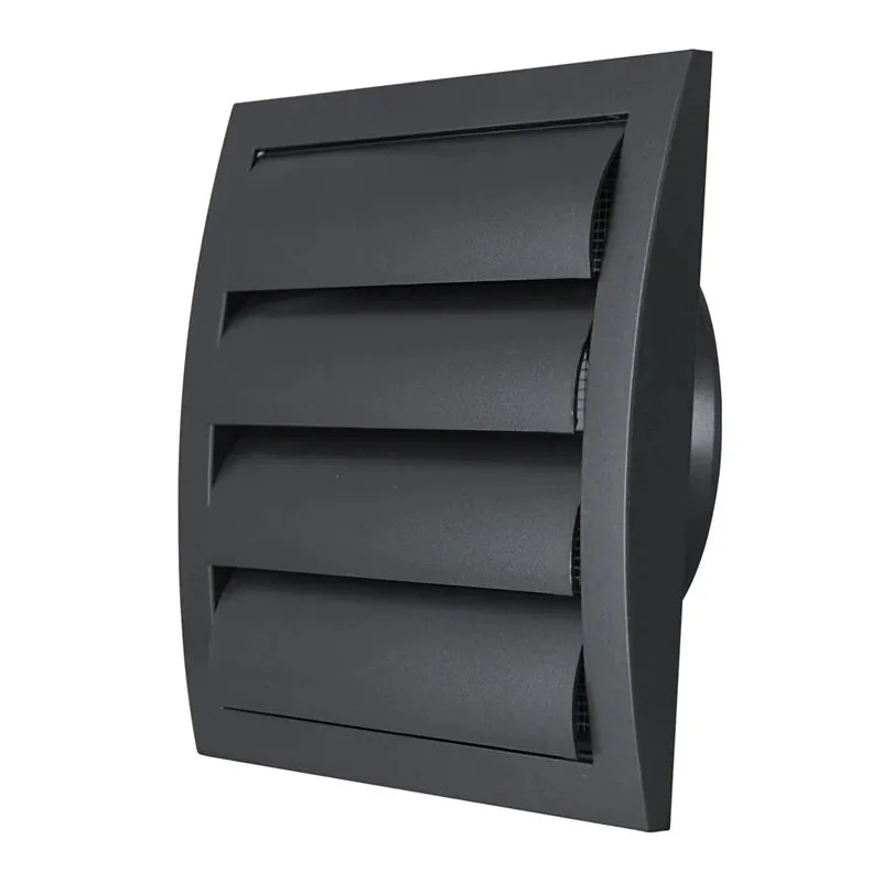 Ventilācijas režģis ar žalūzijām 190x190 D150 ND15ZA
