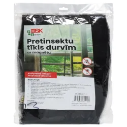 Pretinsektu tīkls durvīm ar magnētu 100x210cm