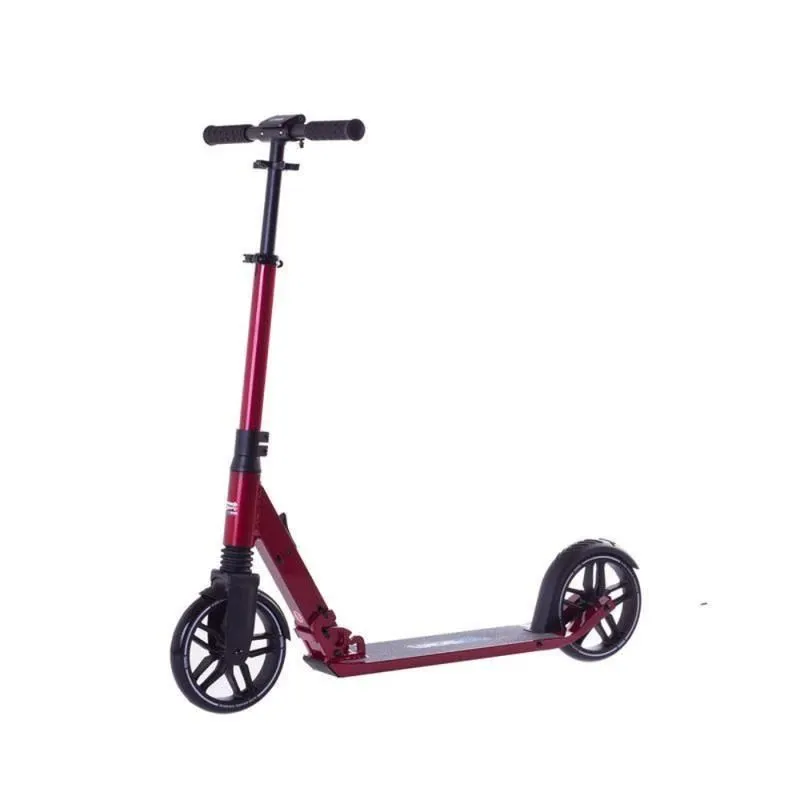Skrejritenis RIDEOO 200 City Scooter sarkans
