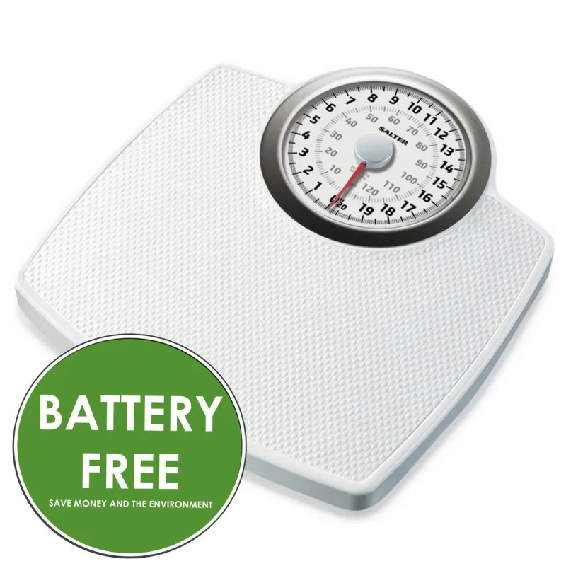 Salter 144 WHSVDRFEU16 Classic Mechanical Scale, White