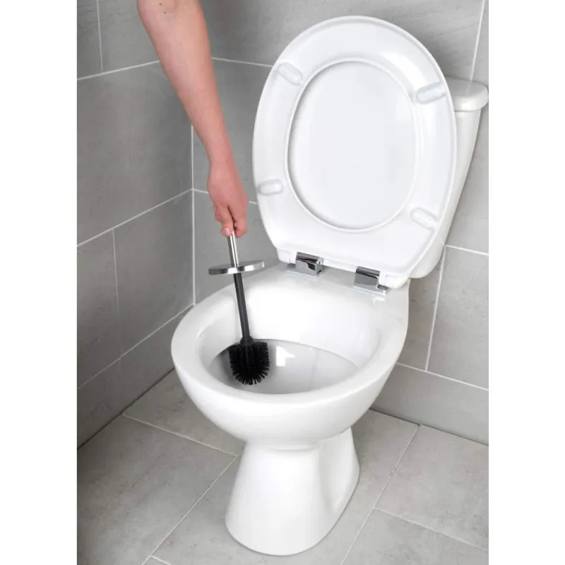 Beldray LA036034SSPEU7 Antibac Flexible Head Toilet Brush - Silver