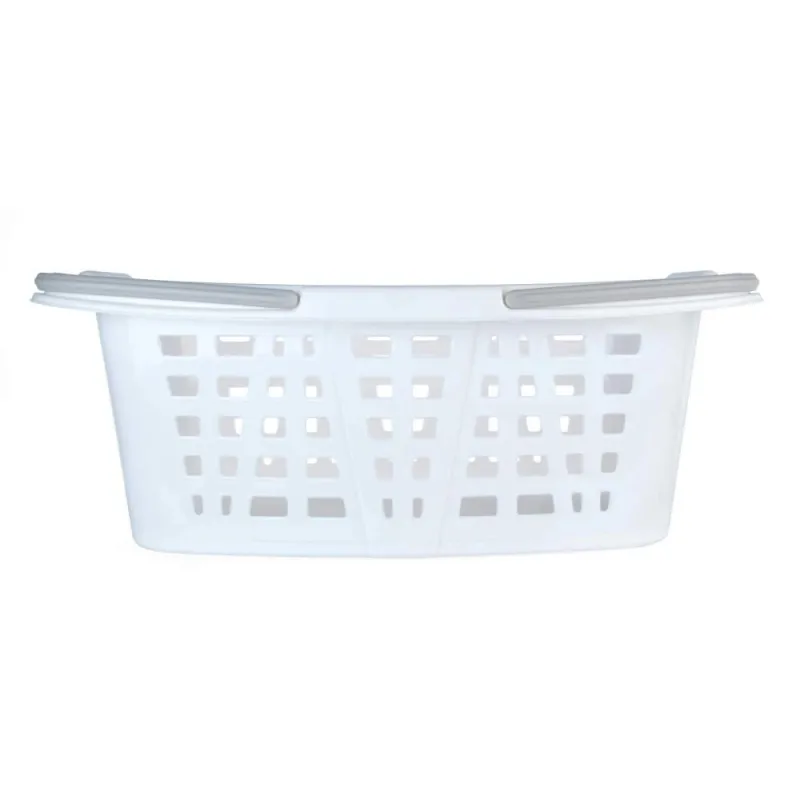 Beldray LA030450CRNFPEU7 Set Of Two Laundry Baskets, White-Blue