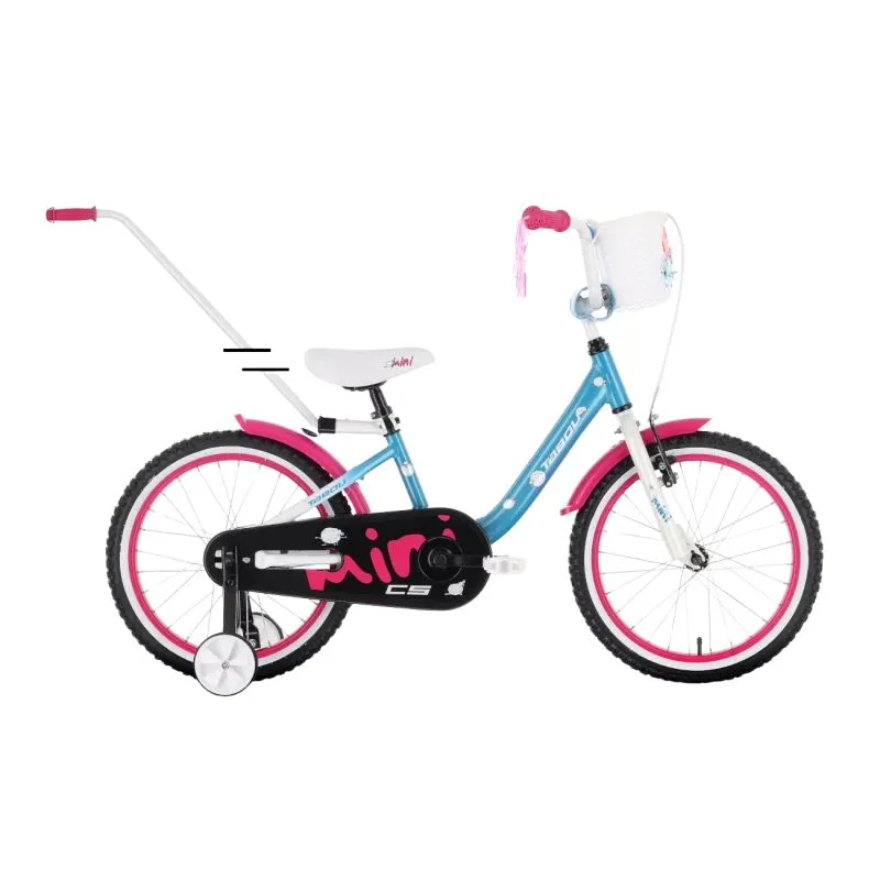 Bērnu velosipēds TABOU Miss CS ALU, 20 zili balts