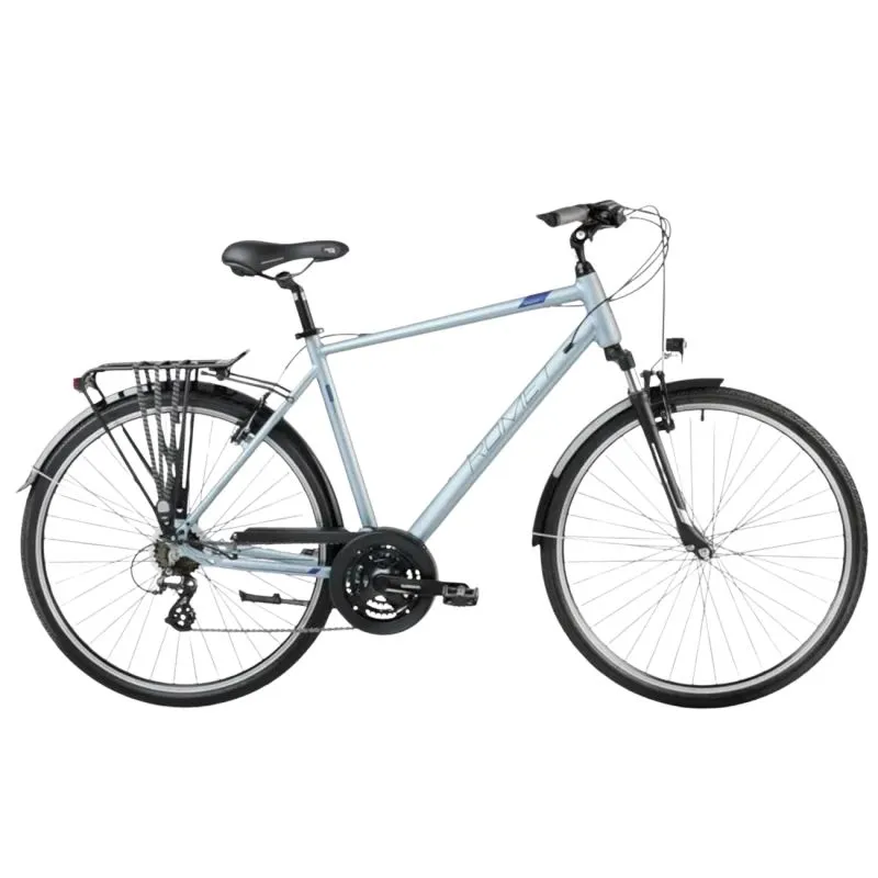 Hibrīda velosipēds ROMET Wagant 1, pelēkzils ,L,