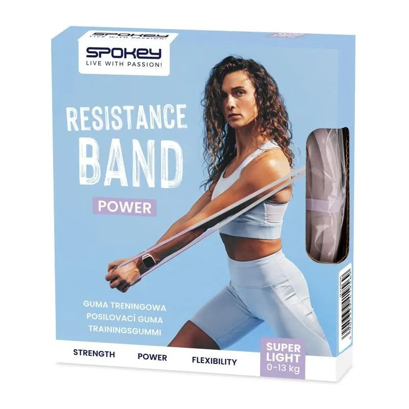 Training rubber SPOKEY Power Xlight, pink