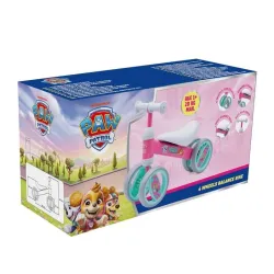 4 wheels balance bike paw patrol girls