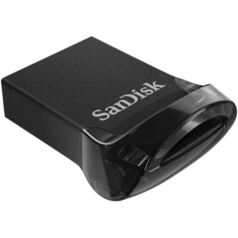 USB zibatmiņa SanDisk Ultra Fit USB 3.1. melna krās.. 64 GB