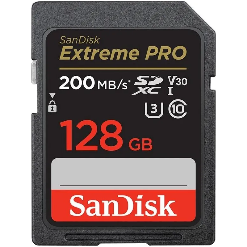 Atmiņas karte SanDisk Extreme Pro. 128 GB
