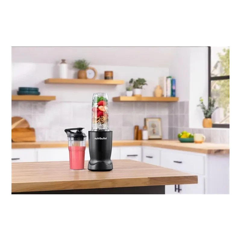 Kokteiļu blenderi Nutribullet NBT1006MB. matēta melna krās.
