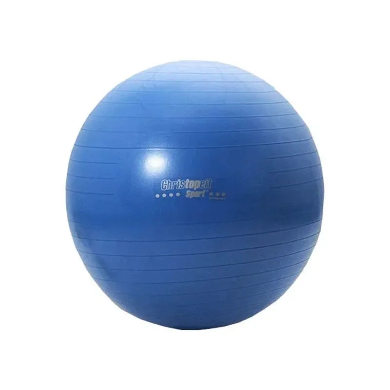 Vingrošanas bumba CHRISTOPEIT 75 cm, zila
