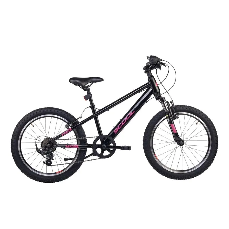 Bērnu velosipēds S'COOL Xroc, 20 Oxid-Rozā