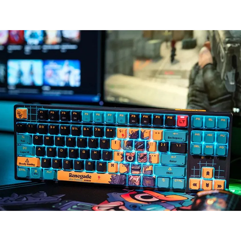 A4Tech 47623 Bloody AT87 Renegade USB ,Alpha Switches,