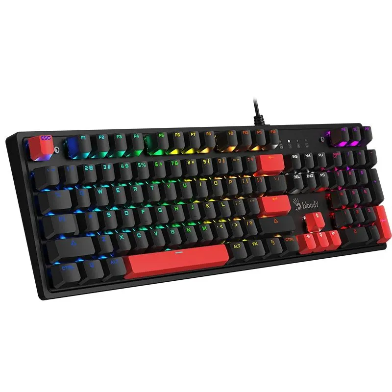 A4Tech 47737 Bloody S520N Fire Black ,BLMS RED Plus Switch,