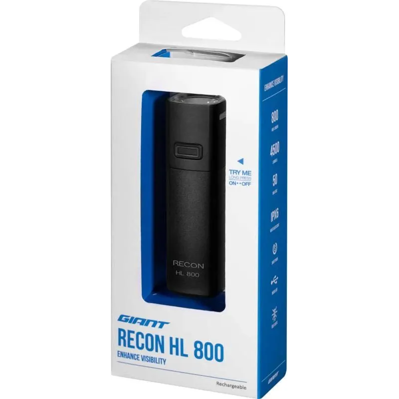 Velosipēdu lukturu komplekts Giant Recon ,HL 1100 + TL 200,