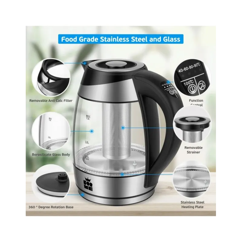 ForMe FKG-488 Cordless Electric Kettle 1,8 L
