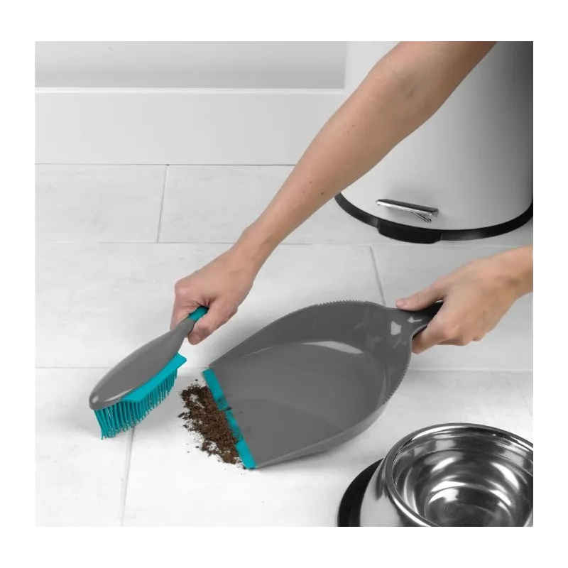 Beldray LA069351FP1EU7 Pet Plus Rubber Head Dustpan & Brush
