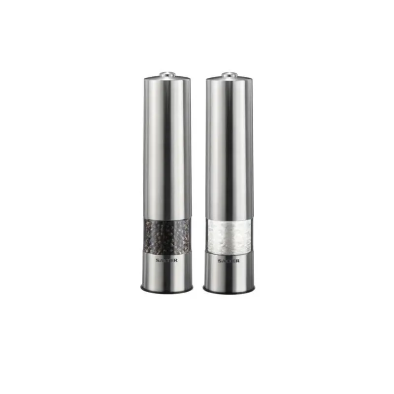 Salter 7522 SSTUR15UP3 Salter Stainless Steel Electric Salt & Pepper Mills