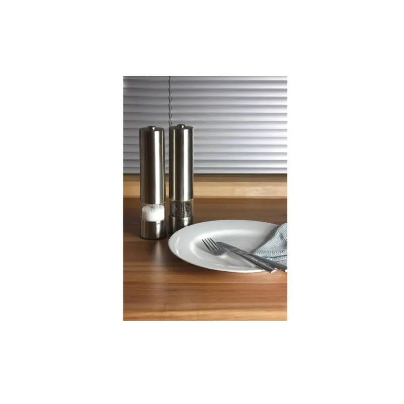 Salter 7522 SSTUR15UP3 Salter Stainless Steel Electric Salt & Pepper Mills