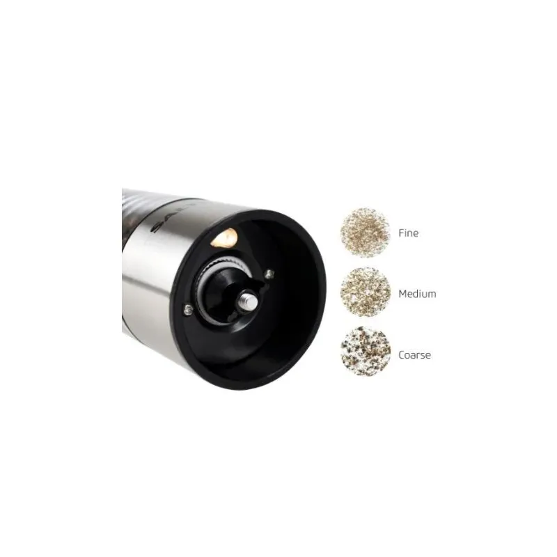 Salter 7522 SSTUR15UP3 Salter Stainless Steel Electric Salt & Pepper Mills