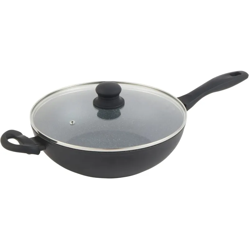 Russell Hobbs RH028121EU7 Metallic Marble Wok 28cm